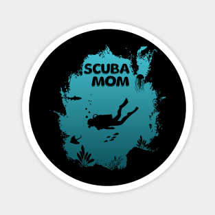 Scuba Mom Magnet